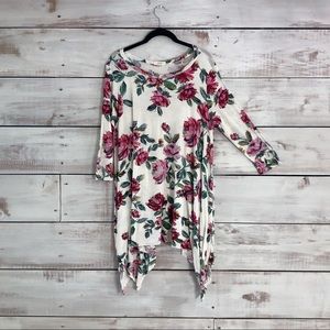 Floral print A Line Tunic